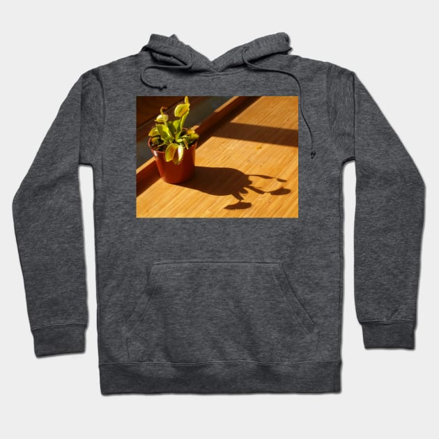 Venus Flytrap on Tray Hoodie by SomewhereHere